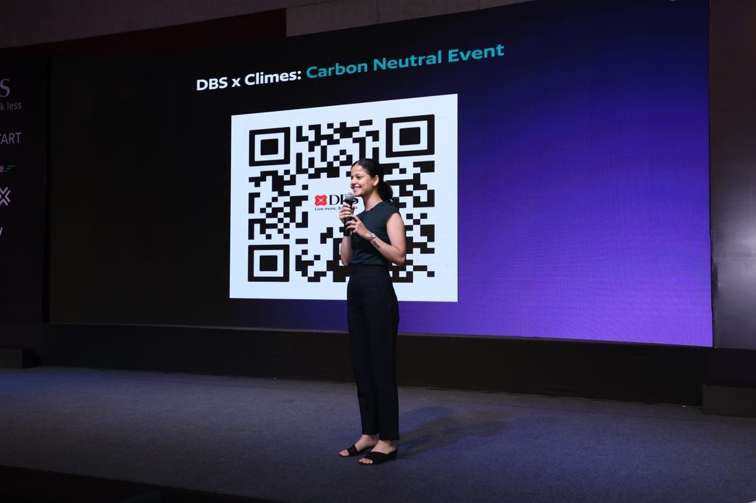 DBS x Climes carbon-neutral foundED event