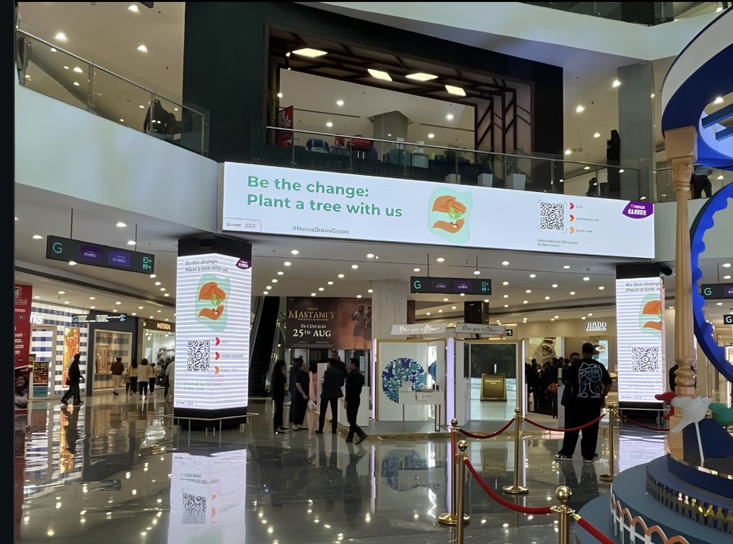 Climes x Acacia carbon activation across Nexus Malls